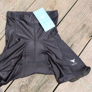 NWT - Men's Black Padded Bike Shorts Size XL by Insport